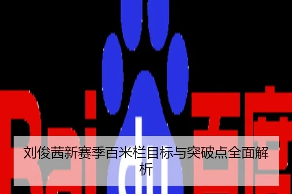 刘俊茜新赛季百米栏目标与突破点全面解析